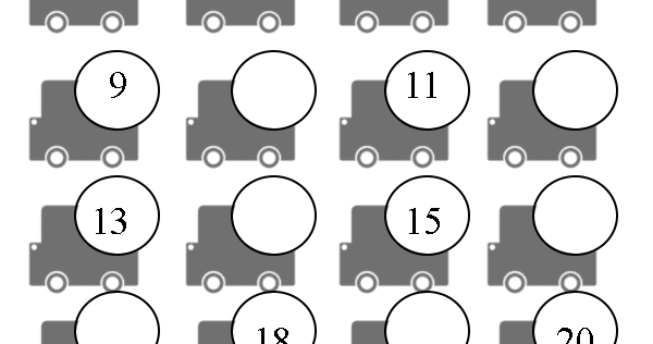 Kindergarten counting worksheet