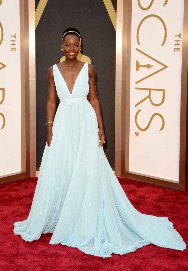 Lupita Nyong'o in Prada at the Oscars Lupita Nyong'o in Prada at the Oscars