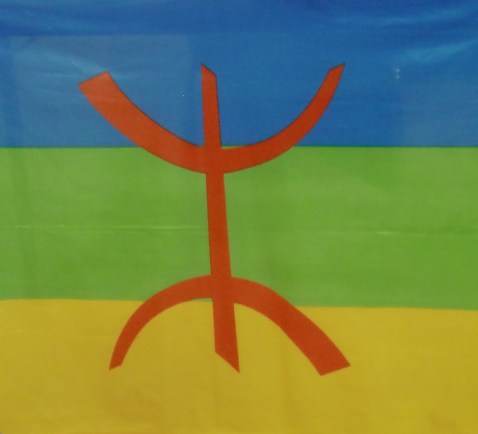 Die Kabylei Die Berber Flagge