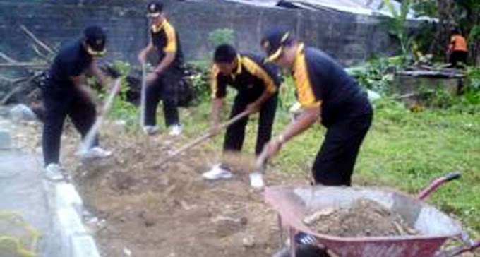 Senkom Belitung Dukung Lomba Kebersihan Antar Polsek