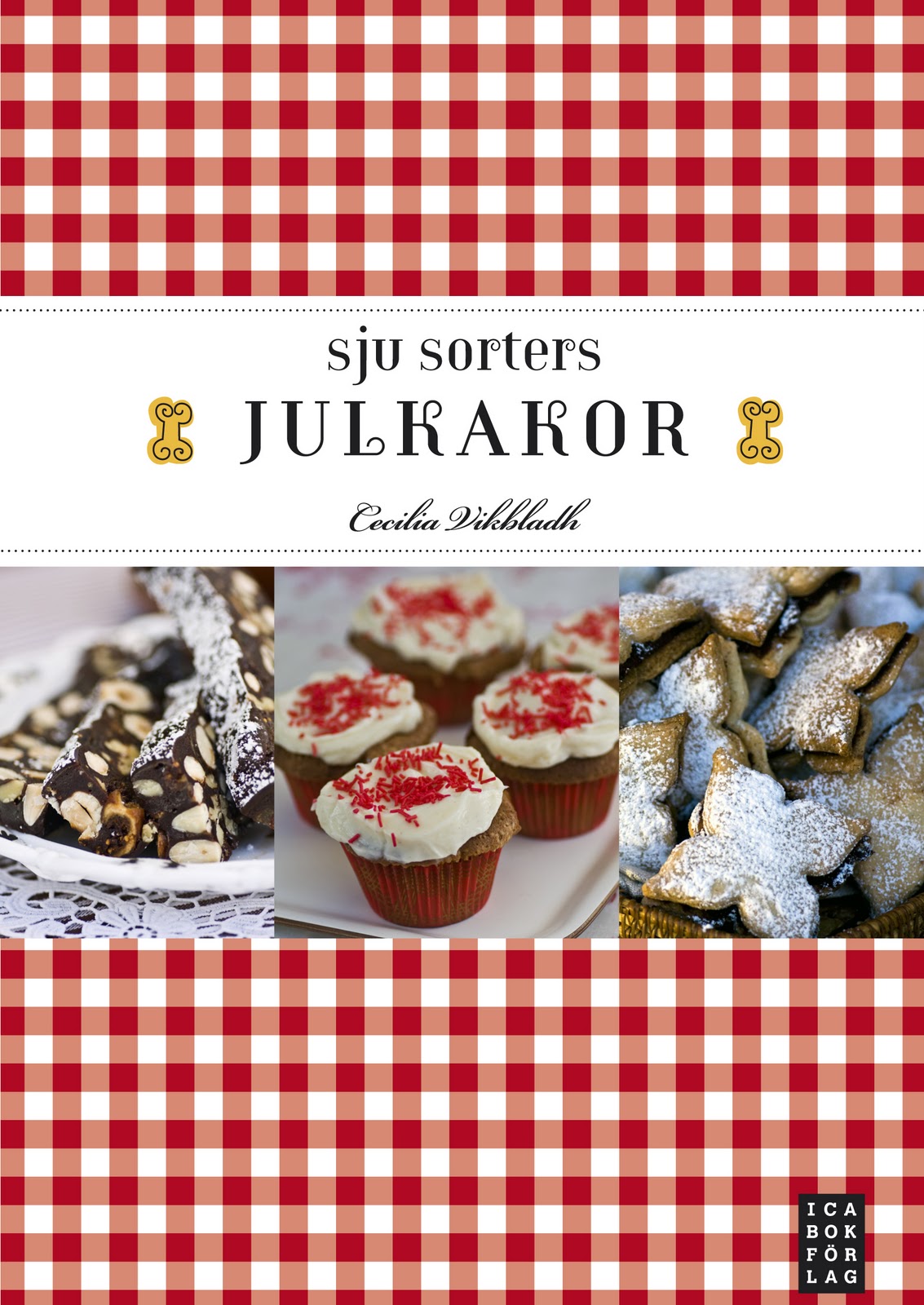 Inreda med böcker Sju sorters julkakor