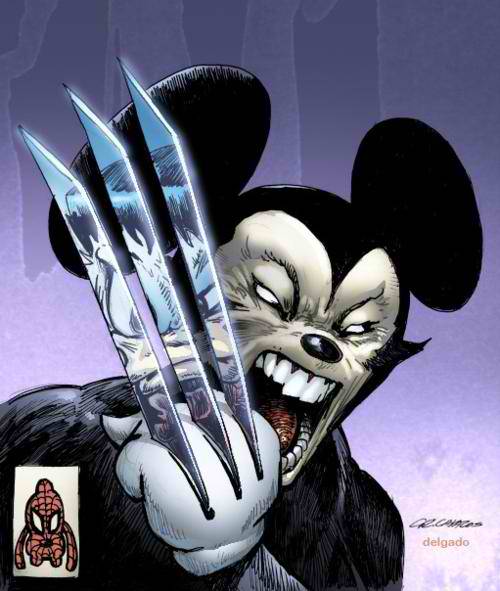 Wolverine Mickey Mouse
