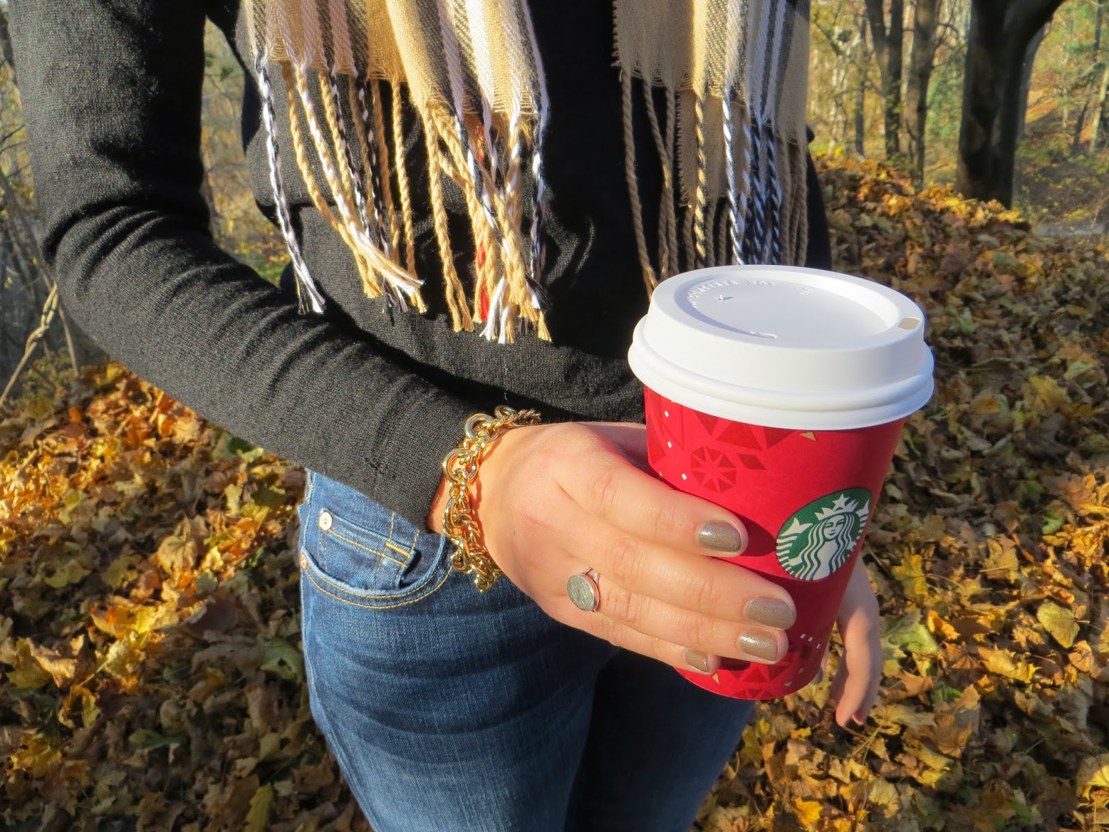 Preppy by the Sea Saturday Morning Starbucks