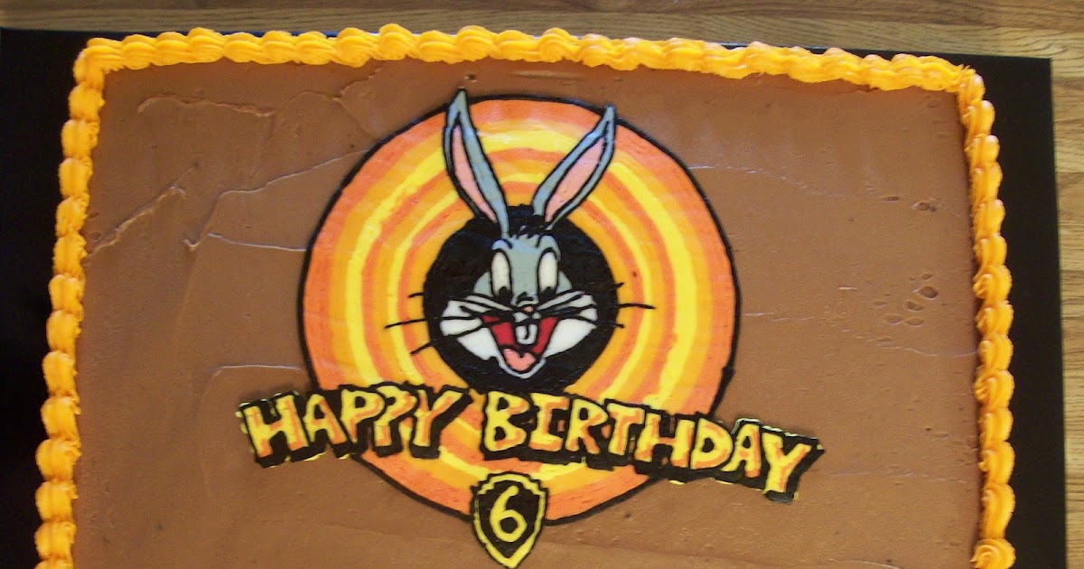 the cake box girls: Looney Tunes birthday cake