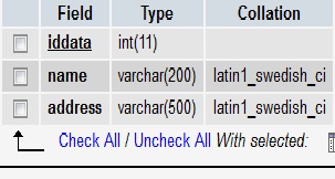 using excel as a database
