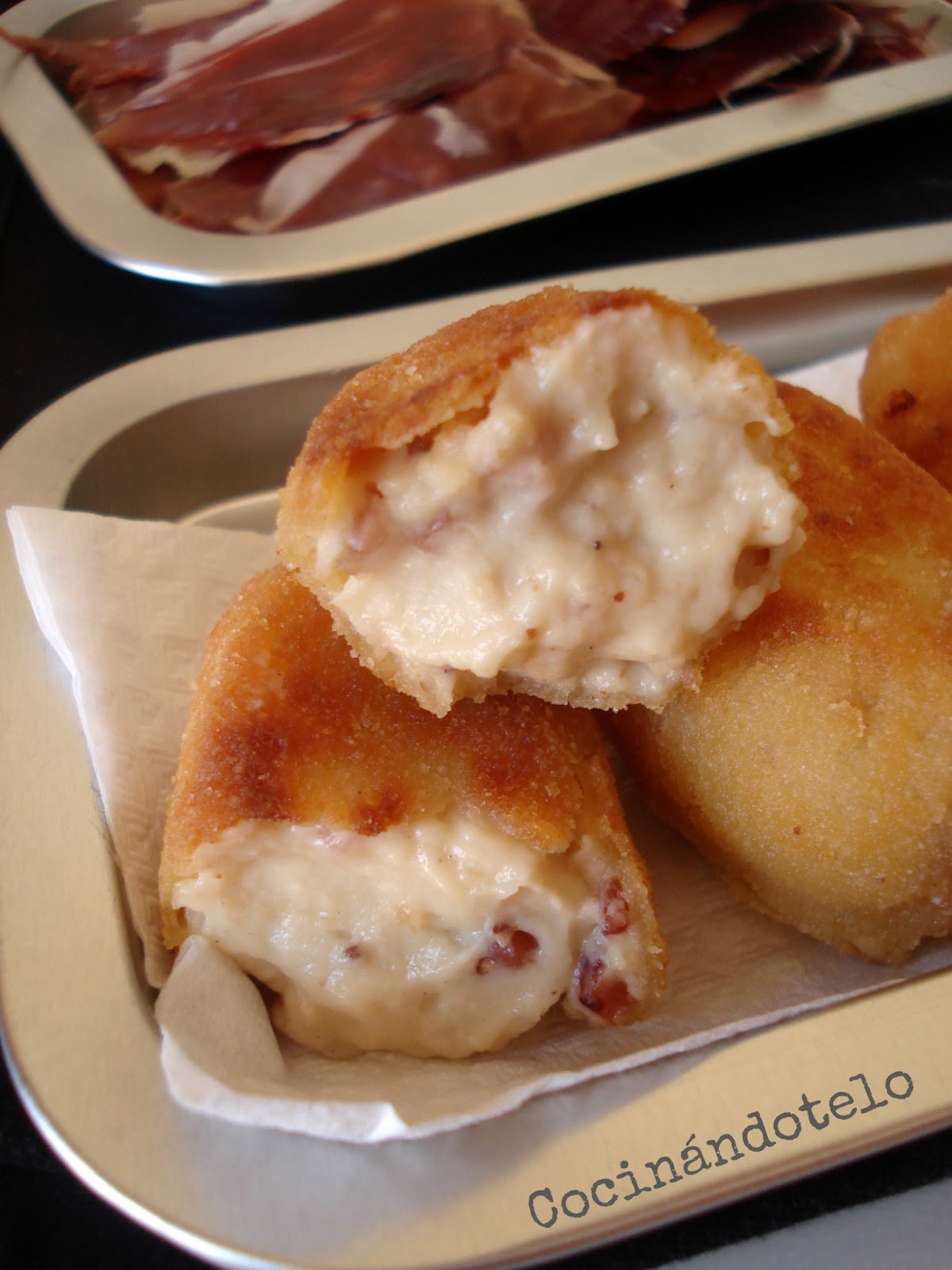 Cocinándotelo LAS CROQUETAS DE JAMÓN IBÉRICO DE CHICOTE