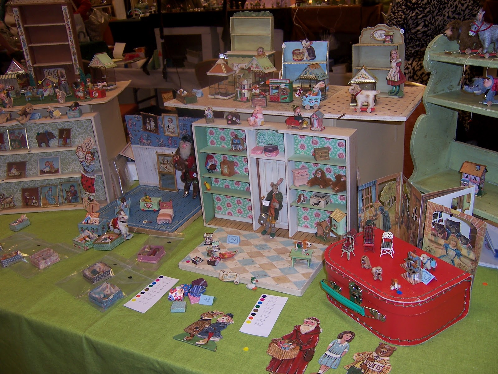 MALINIKminiatures Chicago Miniature Show and new Fantasy Deer OOAK creation