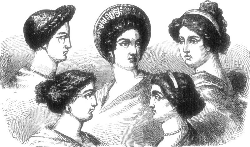 Vintage & Antique Fashion: Ancient Roman Hairstyles