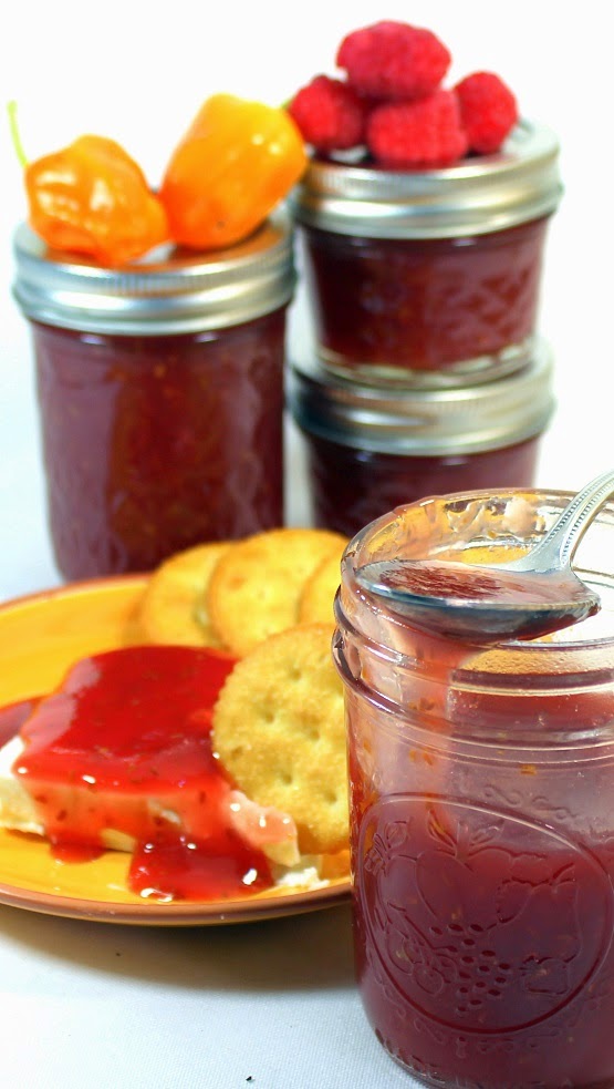 52 Ways to Cook Raspberry Habanero Jam HOT STUFF Small Batch Canning