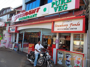 Plush restaurants on Mahabaleshwar  Market road.