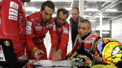 Valentino Rossi Ducati 1198 Silverstone