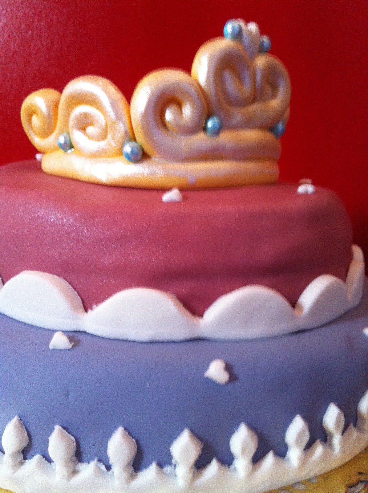 AROHA cakes : Tarta Corona Princesa