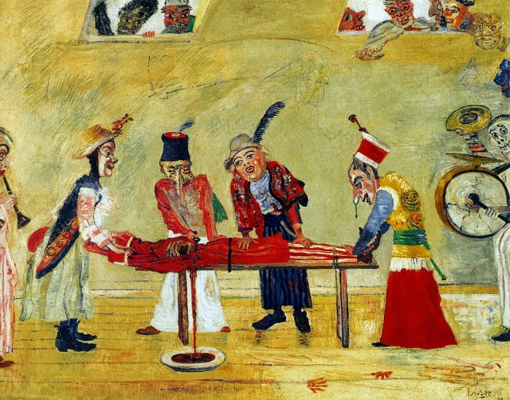 El Arte en la Vida James Ensor Pintor Belga