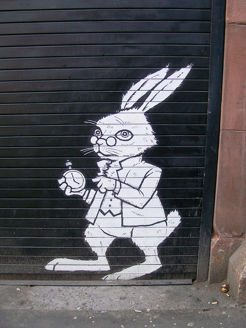 Zombie Bunny Graffiti Characters Cartoon Art Rabbit Art