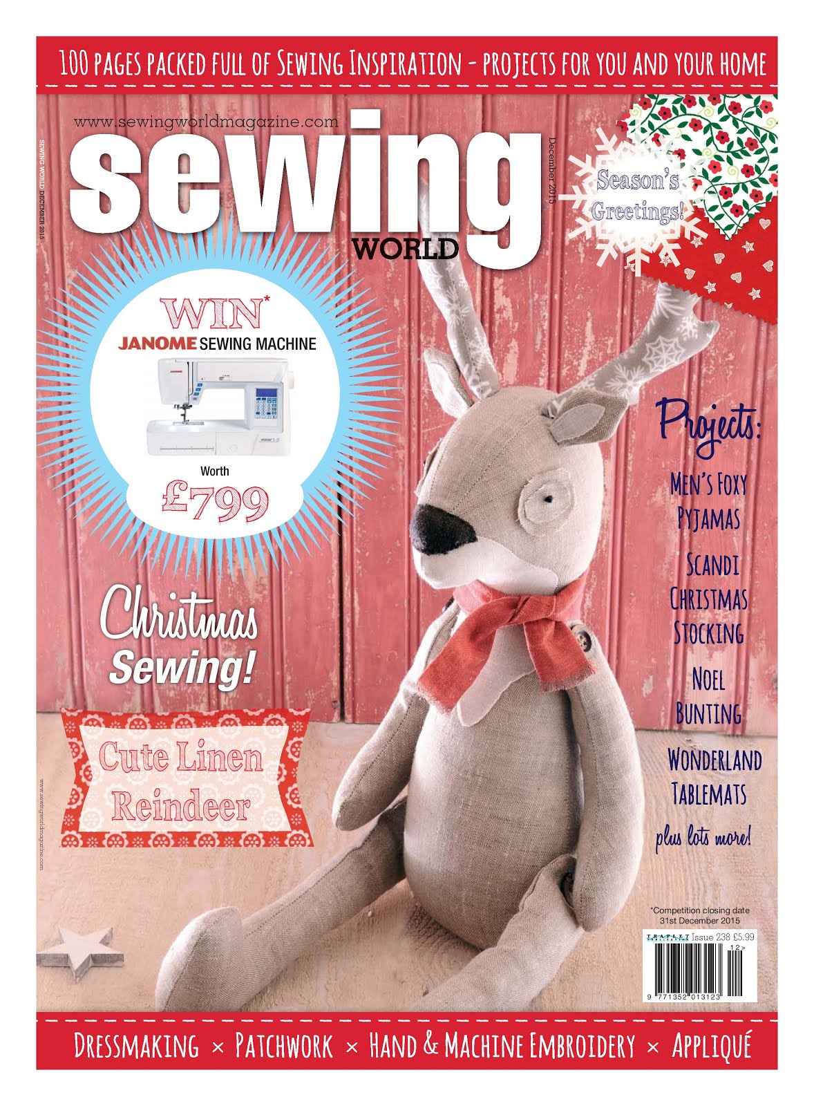 Sewing World December 2015