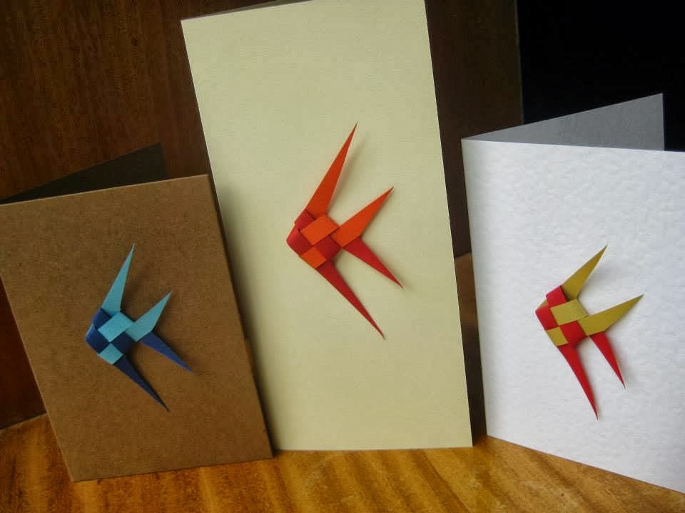 Running With Rocket Woven Ribbon Birds