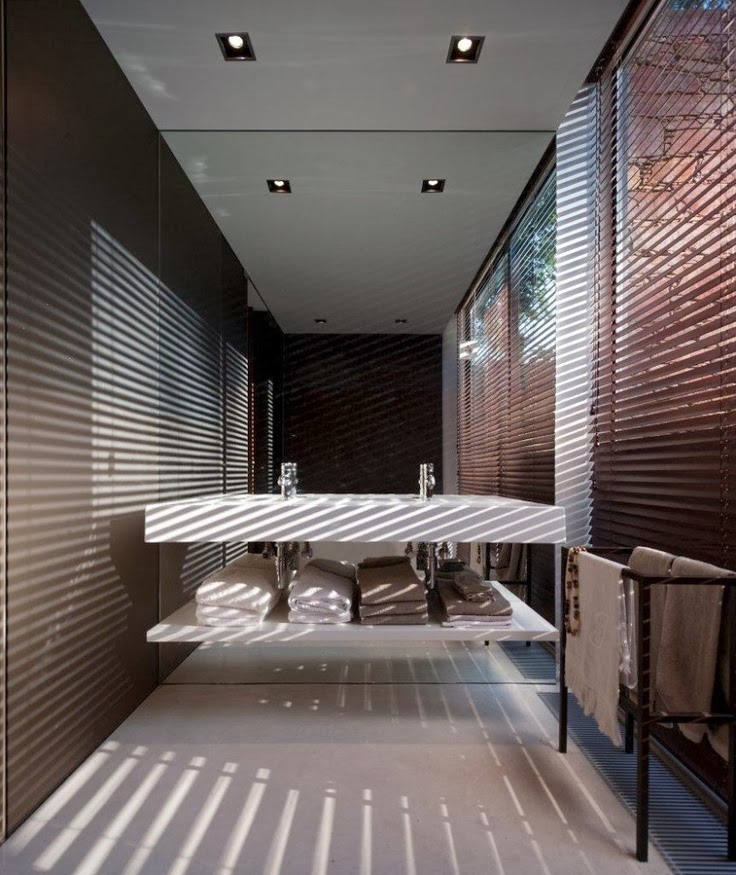 To Da Loos Which Looks Better Floor To Ceiling Mirrors Or