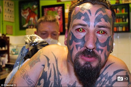 Design Tattoo Red Eyes Design Tattoo Red Eyes