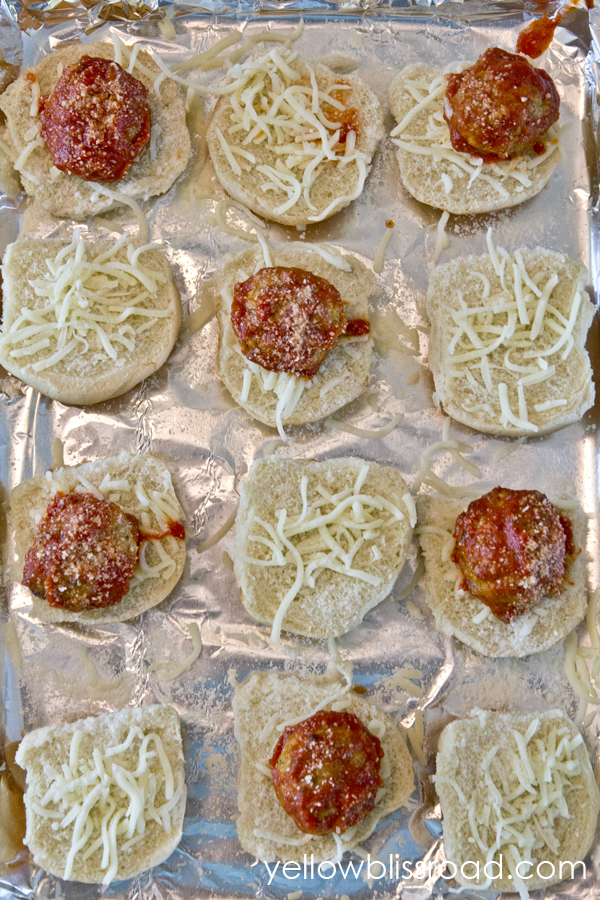 Easy Meatball Sliders Yellow Bliss Road