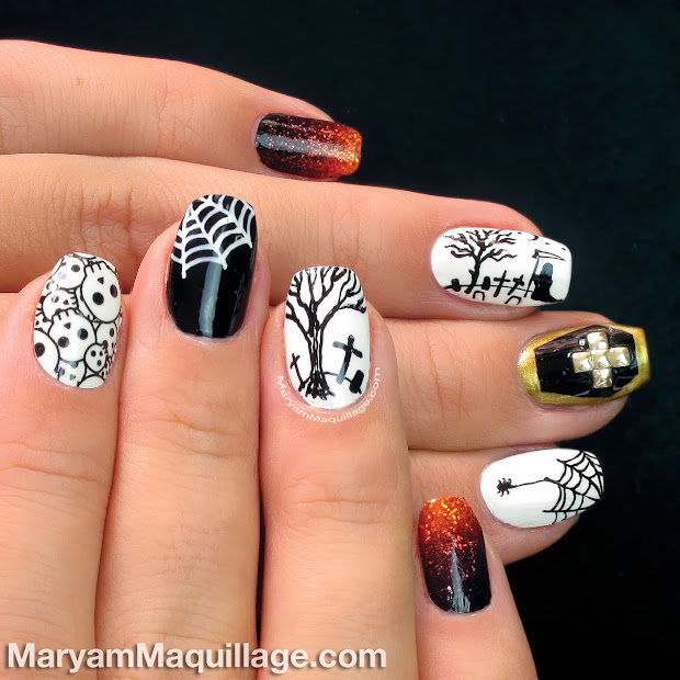 maryam maquillage creepy nail
