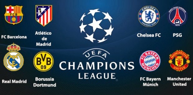 Cuartos de final de la Champions League 2014. – Rectángulo Verde Cuartos de final de la Champions League 2014. – Rectángulo Verde