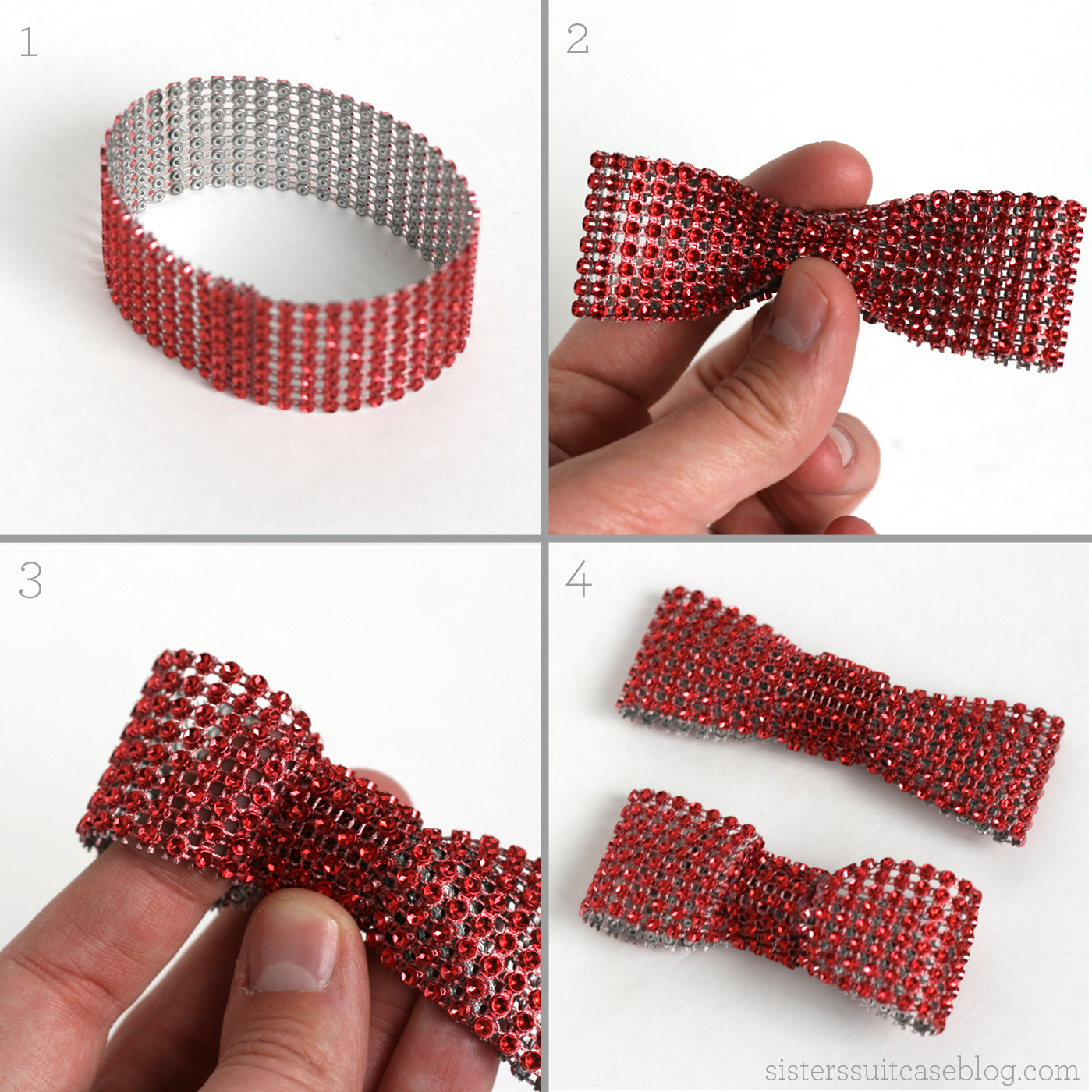 How to Make Blingin' Hair Bows for Girls My Sister's Suitcase