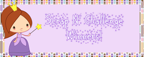 Scrap N'Challenge Winners!
