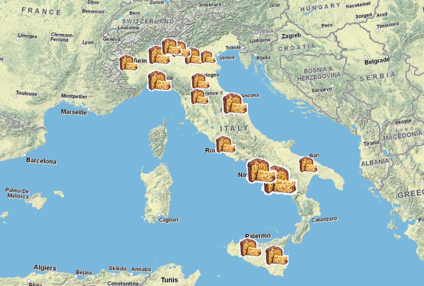 Regions Of Italy Food