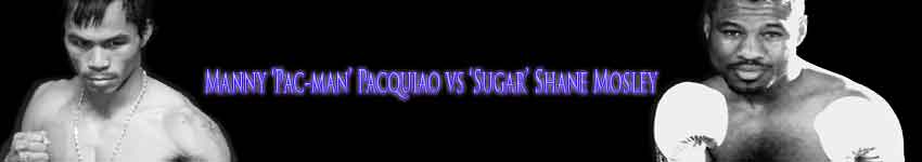 Manny Pacquiao vs Shane Mosley