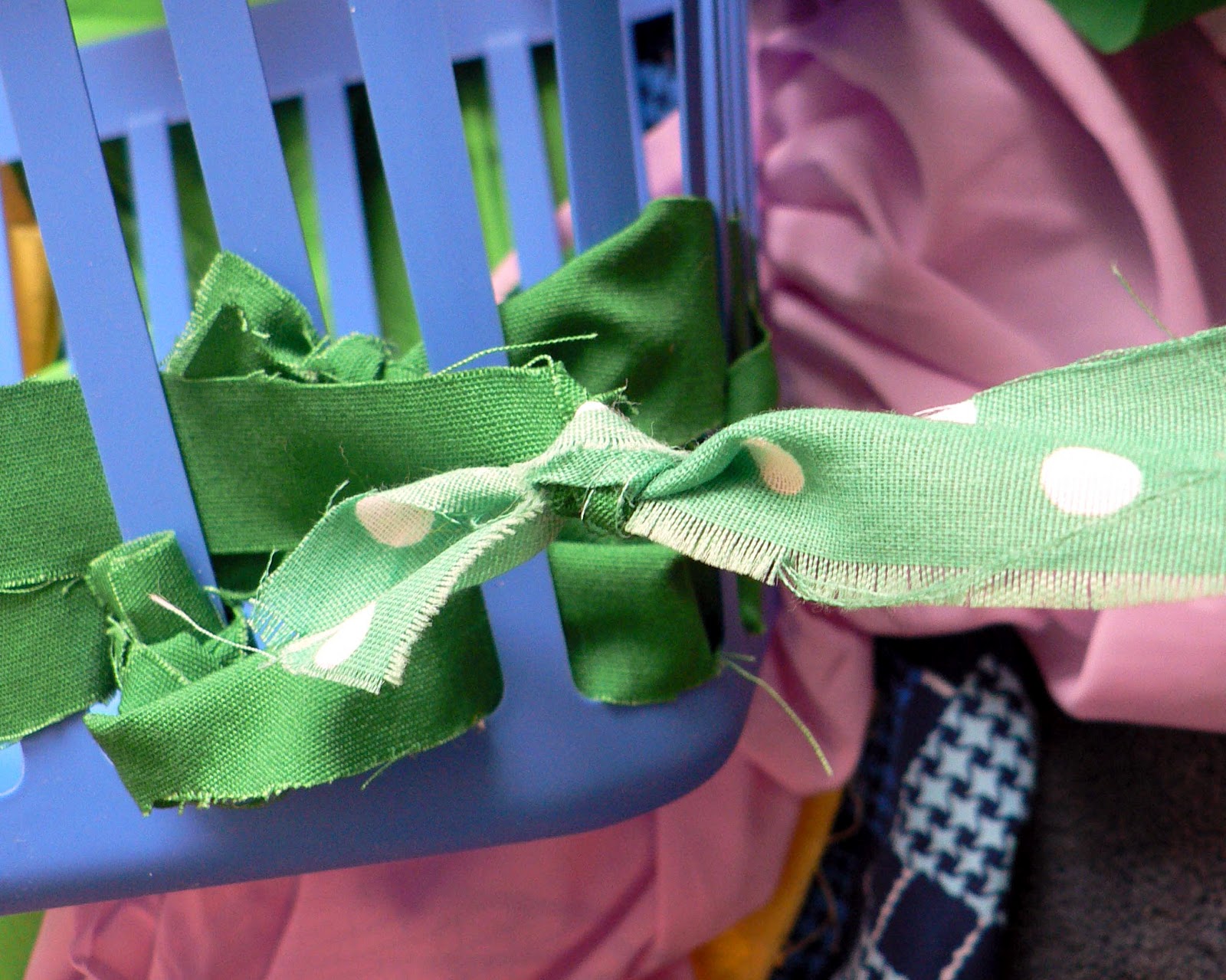 How to No Sew Scrap Fabric Basket Bless This Mess