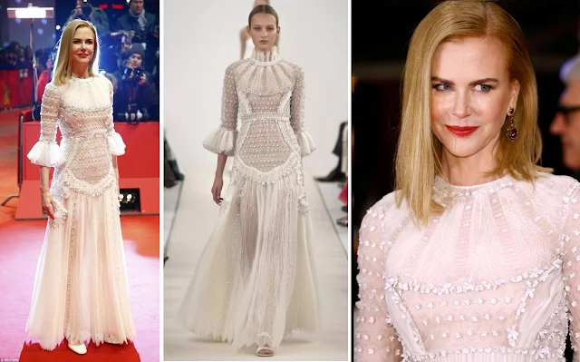 Nicole Kidman in Valentino Haute Couture Sala Bianca 945 Collection