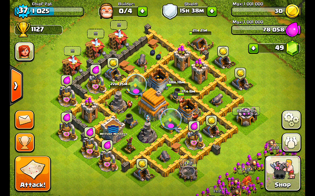 Как сделать хорошую базу в clash of clans тх 4 Как сделать хорошую базу в clash of clans тх 4