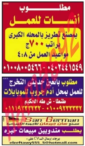 وظائف جريدة الوسيط الدلتا الجمعة 18/10/2013, وظائف خالية مصر اليوم 18 اكتوبر 2013 وظائف جريدة الوسيط الدلتا الجمعة 18/10/2013, وظائف خالية مصر اليوم 18 اكتوبر 2013