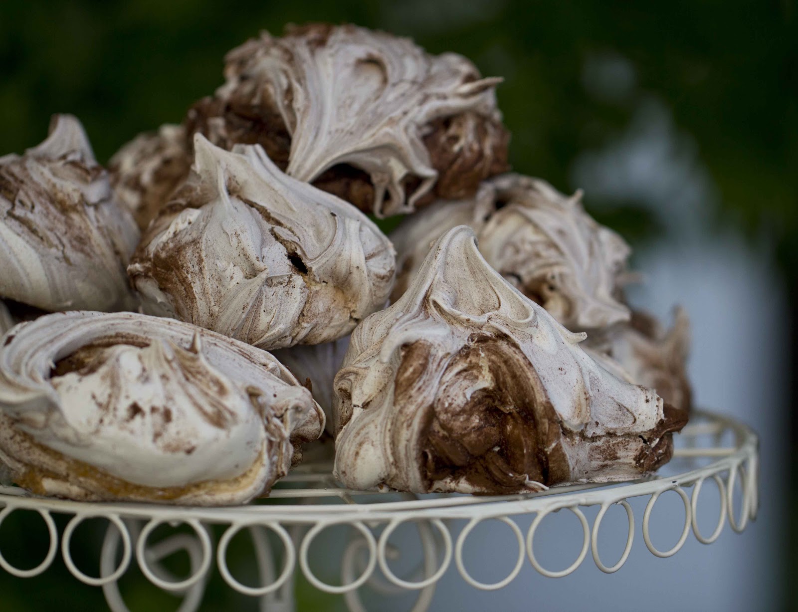 The Food Collective Raving Recipes Giant chocolate meringues