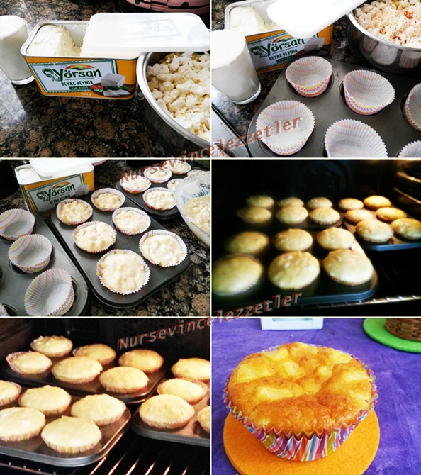 Peynirli Patatesli Tuzlu Muffin Tarifi Yemek Tarifleri