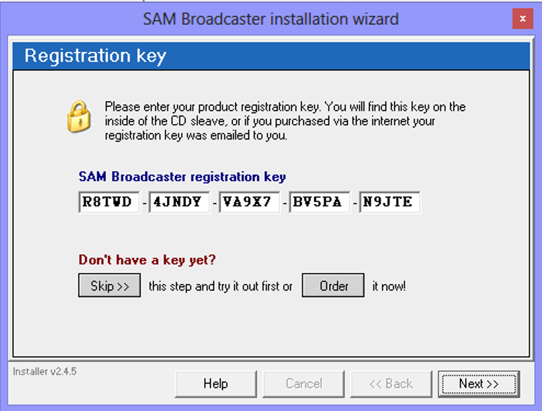 sam broadcaster pro 2014.4