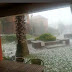 JUE 25/9: Importante granizada en Montevideo. Turbonada en Florida