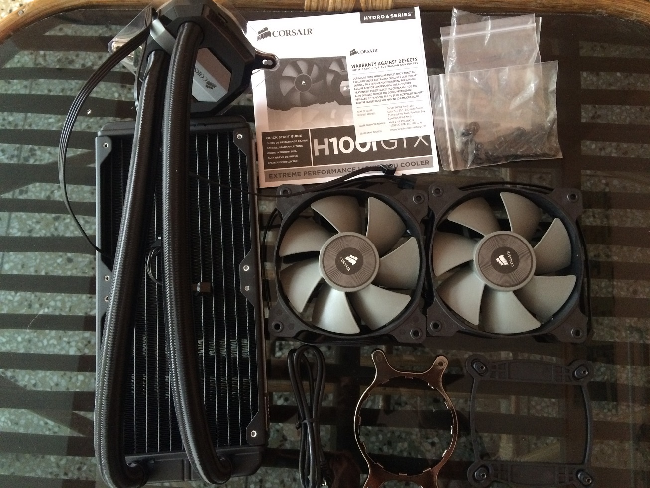 Corsair Hydro H100i GTX Liquid CPU Cooler Review and Specifications