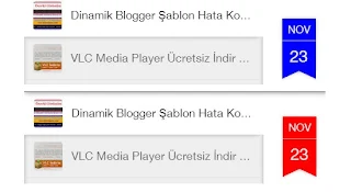 Dinamik Blogger Tarih İconu Renk Değişimini yapılandırmak için gereken adımlar