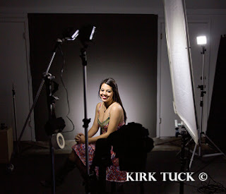 led lighting portrait studio portraits