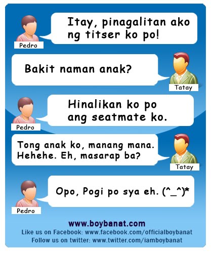 Pinoy Father And Son Jokes Boy Banat