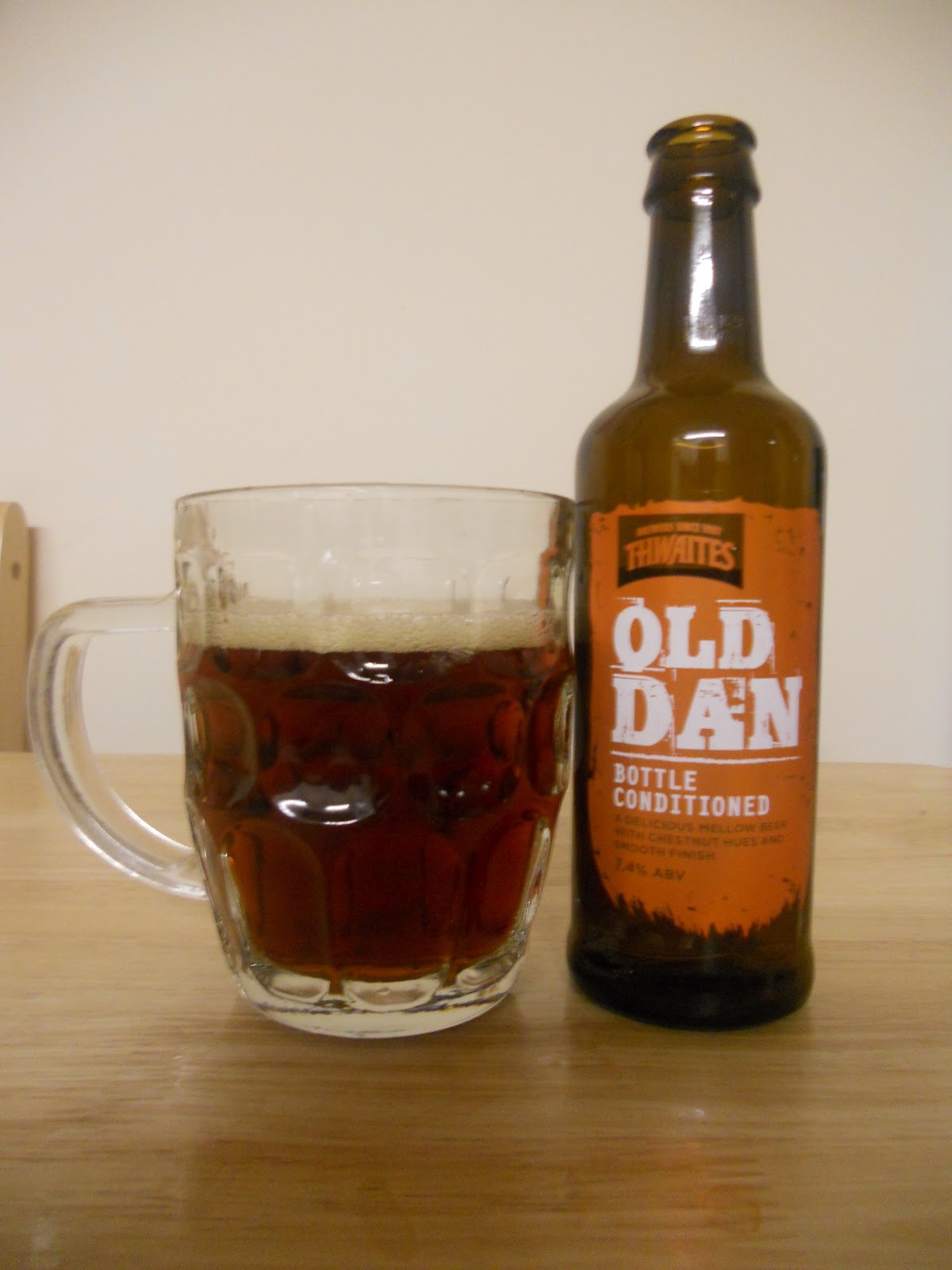 Real Ale Of Britain Beer 15 Daniel Thwaites, Bottled Conditioned Old Dan
