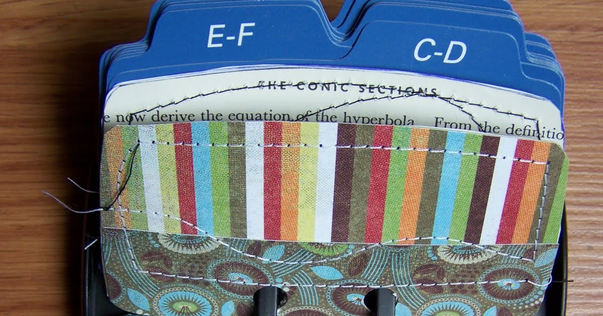 design for doing ) creative rolodex cards