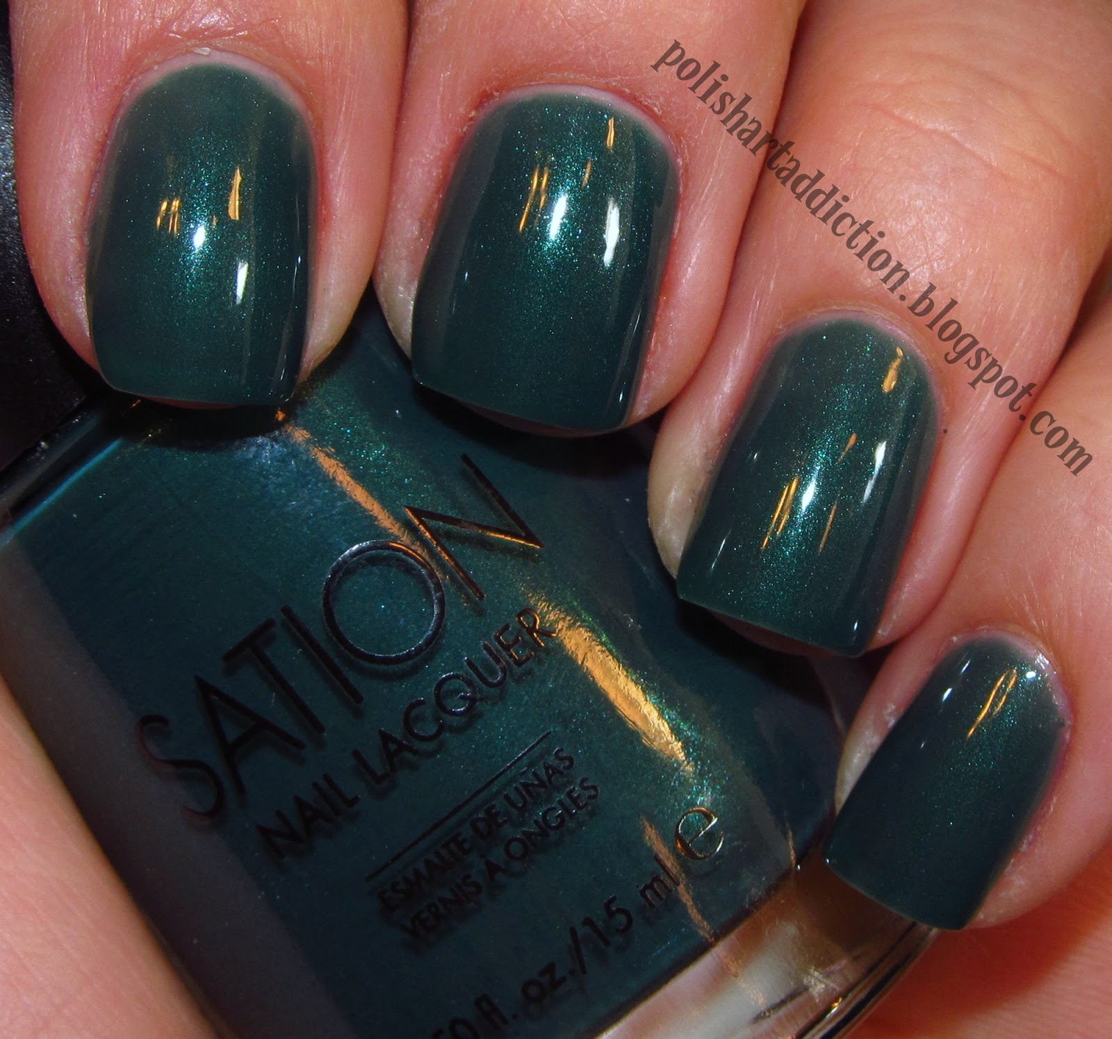 pine green Nail polish, Nails, Polish