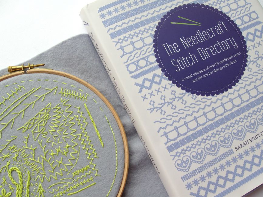 Bugs and fishes by lupin more new embroidery stitches