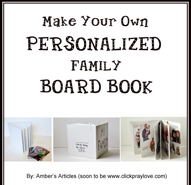 Click. Pray. Love PreToddler Activity 8 Make Your Own Personalized