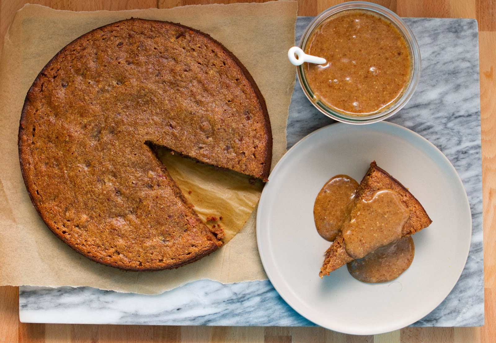 Little Market Kitchen Spiced Toffee Date Cake