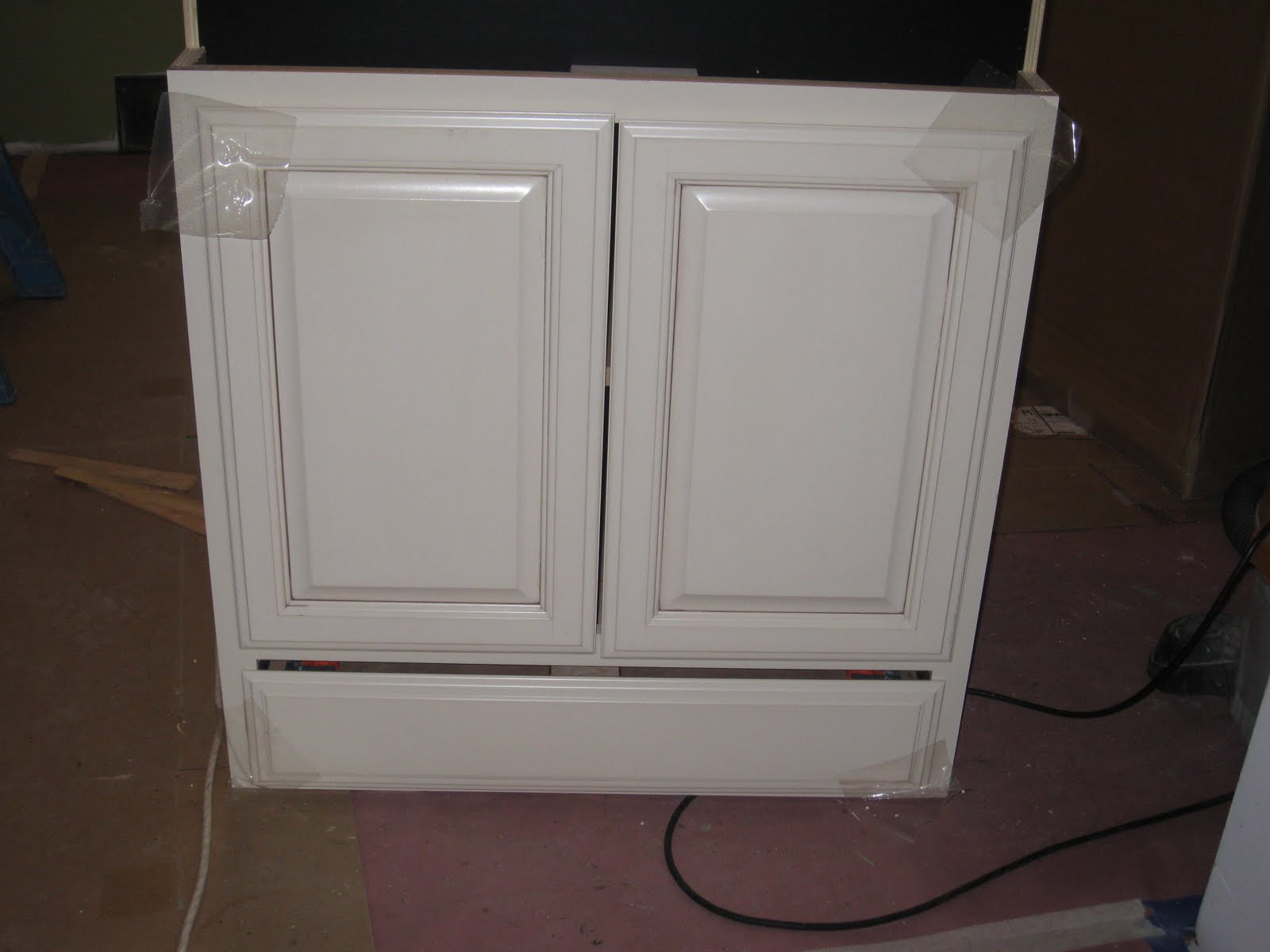 Kitchen kraft cabinets Biscotti with Cocoa Glaze Cabinets