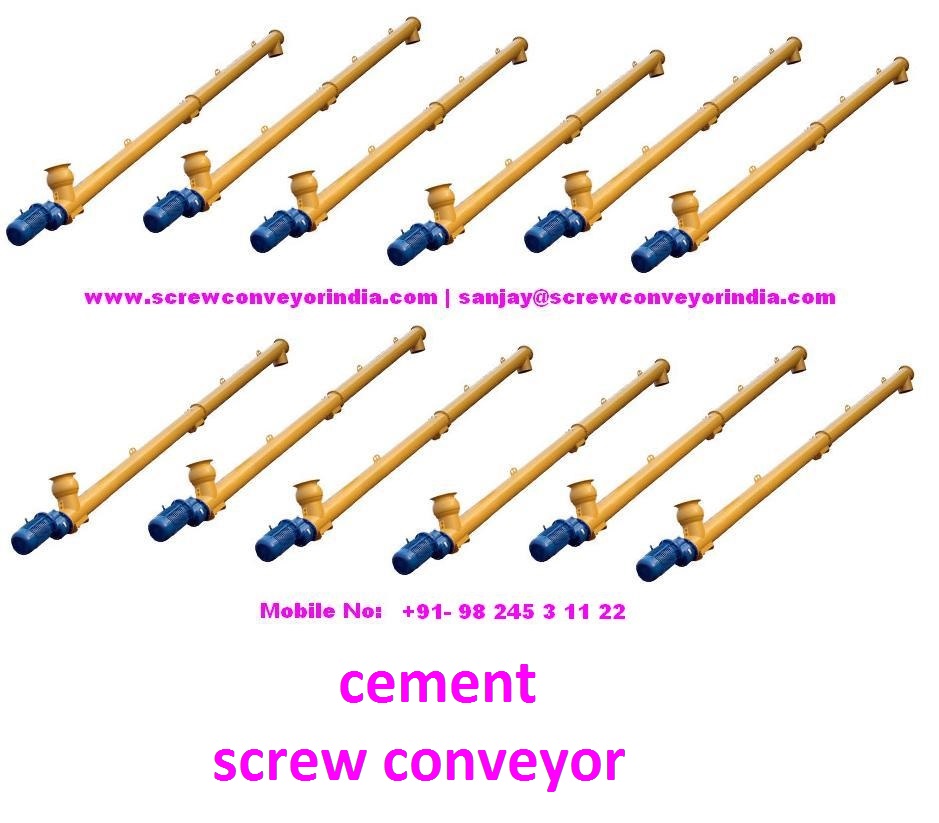 Cement Screw Conveyor Cement Screw Conveyor