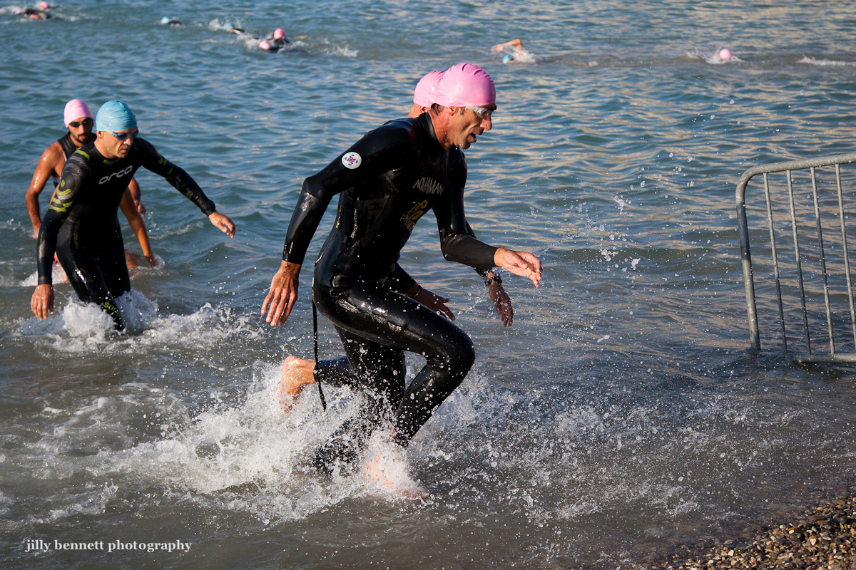 Menton Daily Photo Triathlon! TWICE around the bay.